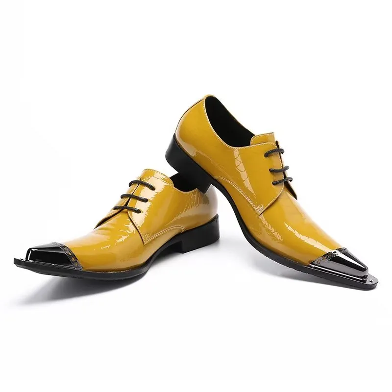 LuxeLeather Exquisite Derby Shoes