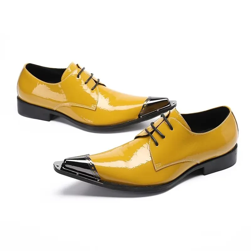 LuxeLeather Exquisite Derby Shoes