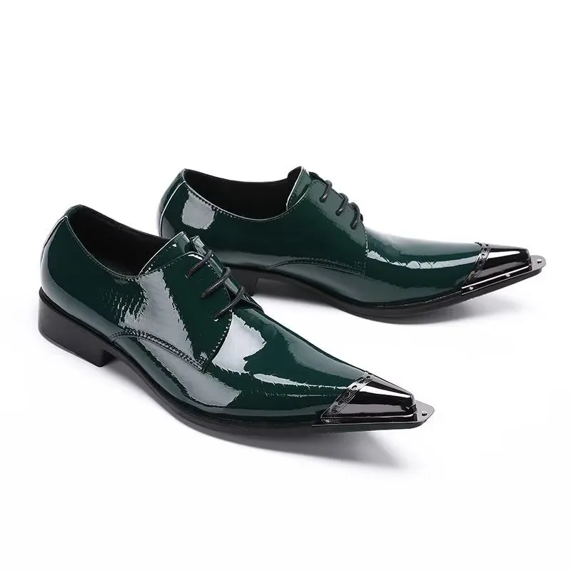 LuxeLeather Exquisite Derby Shoes