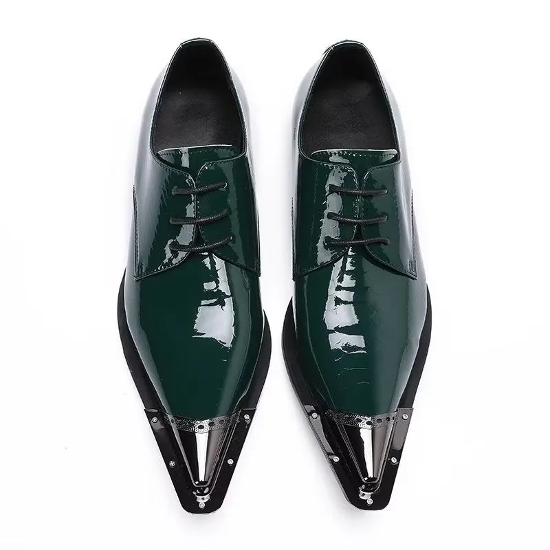 LuxeLeather Exquisite Derby Shoes