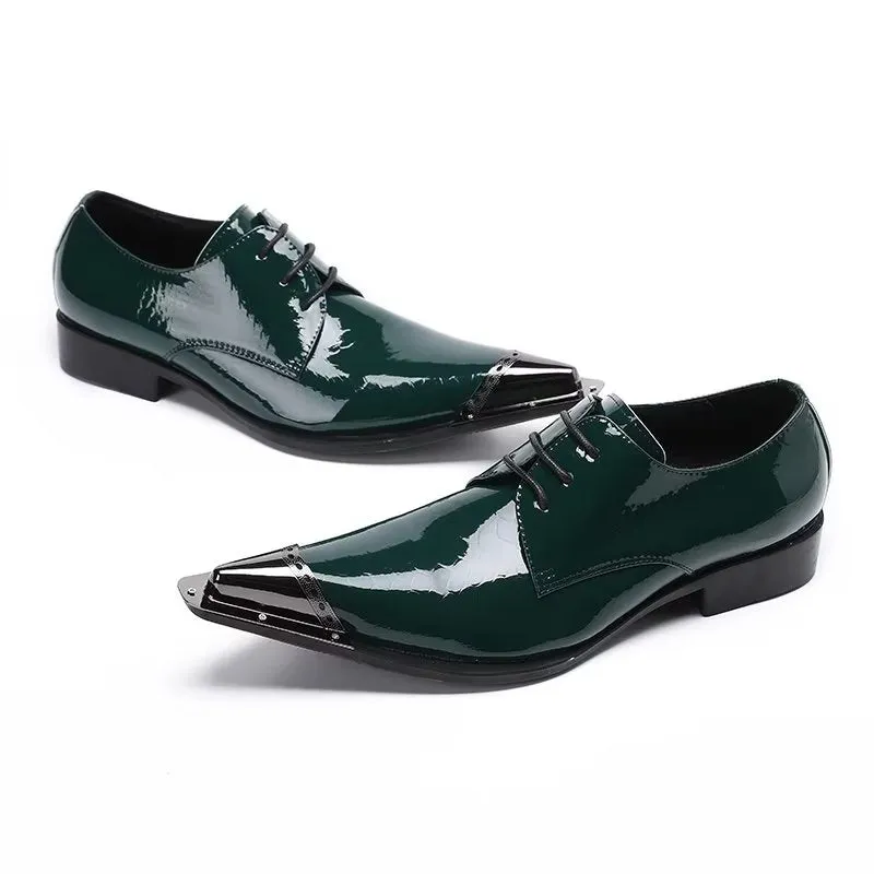 LuxeLeather Exquisite Derby Shoes