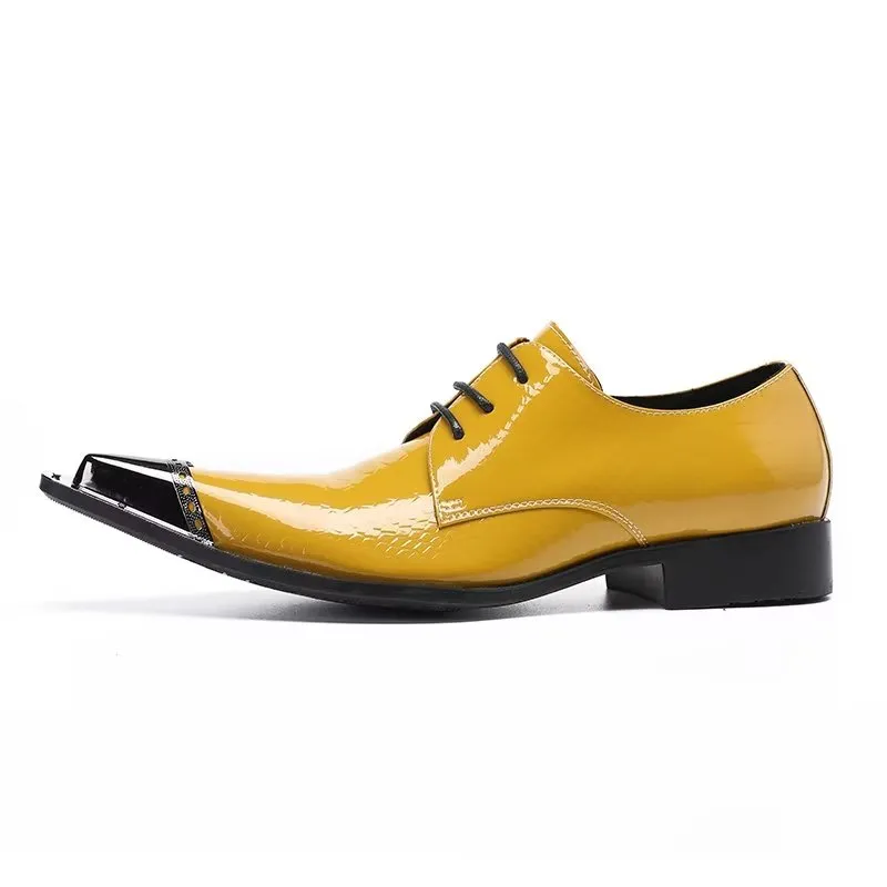 LuxeLeather Exquisite Derby Shoes