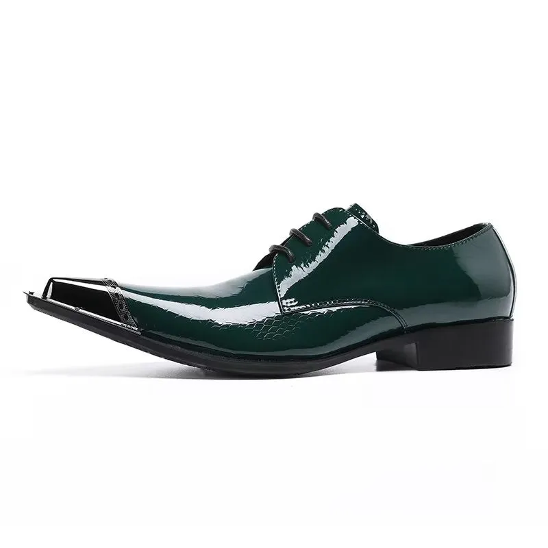 LuxeLeather Exquisite Derby Shoes