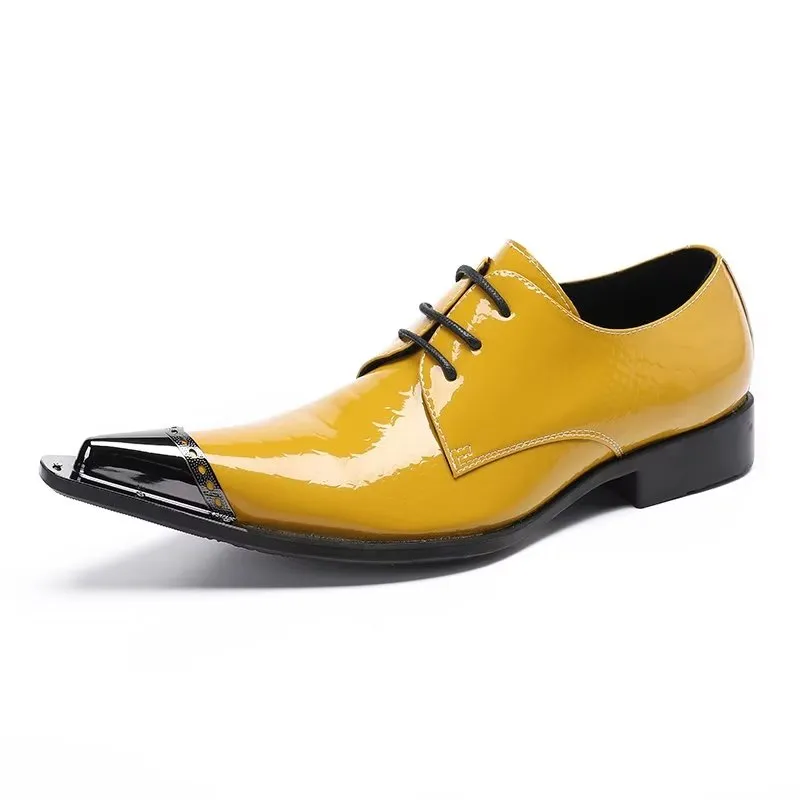 LuxeLeather Exquisite Derby Shoes