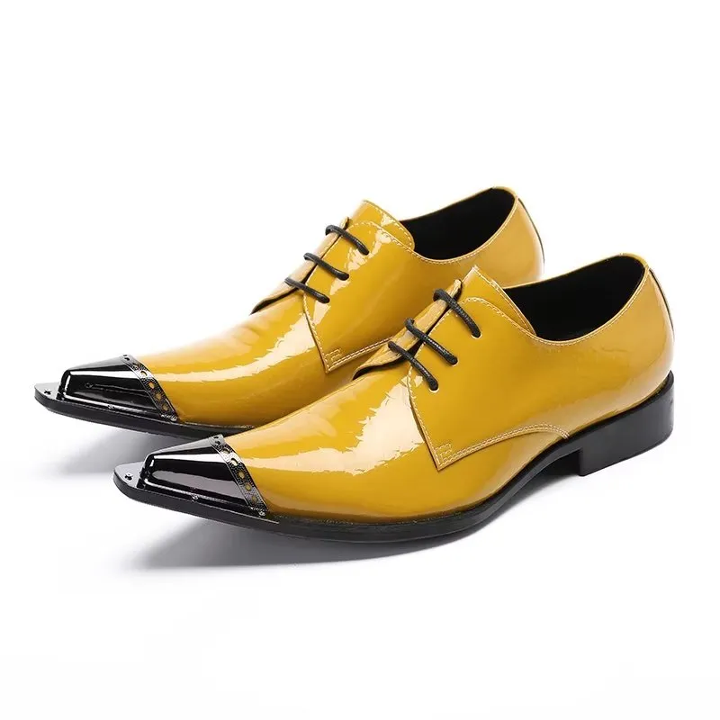 LuxeLeather Exquisite Derby Shoes