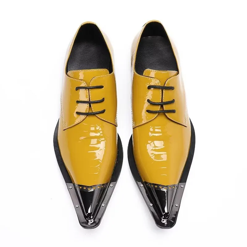 LuxeLeather Exquisite Derby Shoes