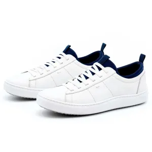 Martin Dingman Cameron Nappa Sneaker White/Navy