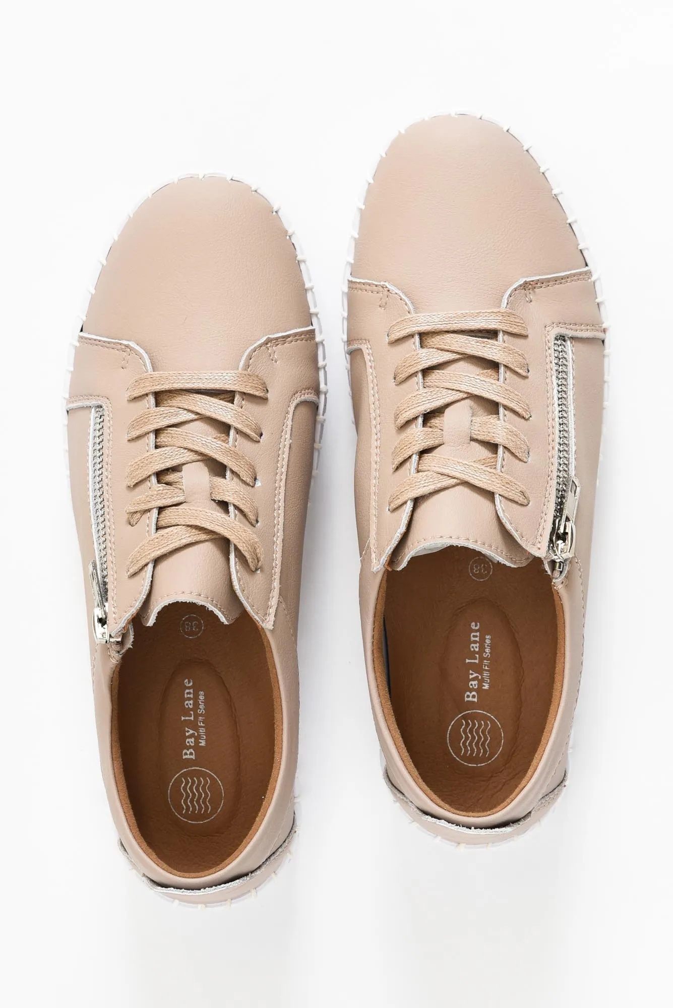 Medusa Nude Platform Sneaker