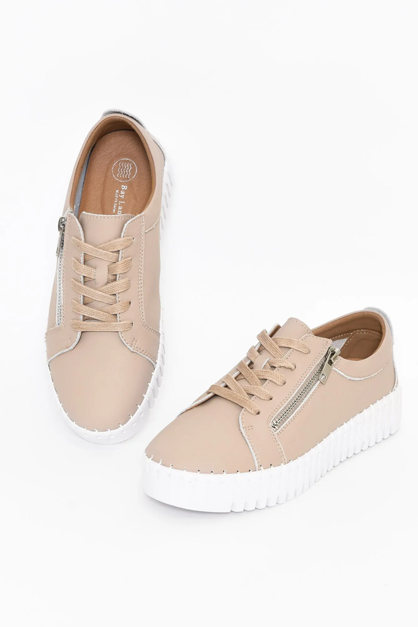 Medusa Nude Platform Sneaker