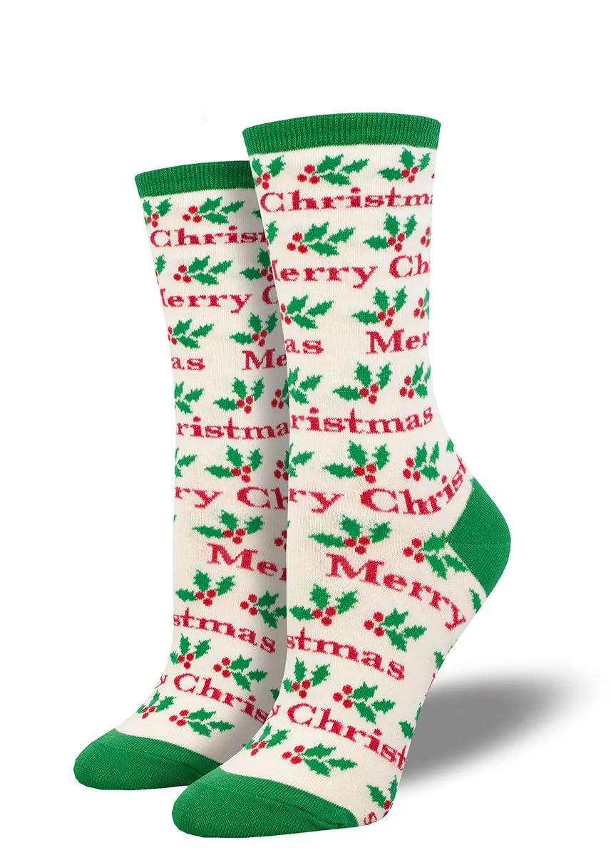 Merry Christmas Women's Socks