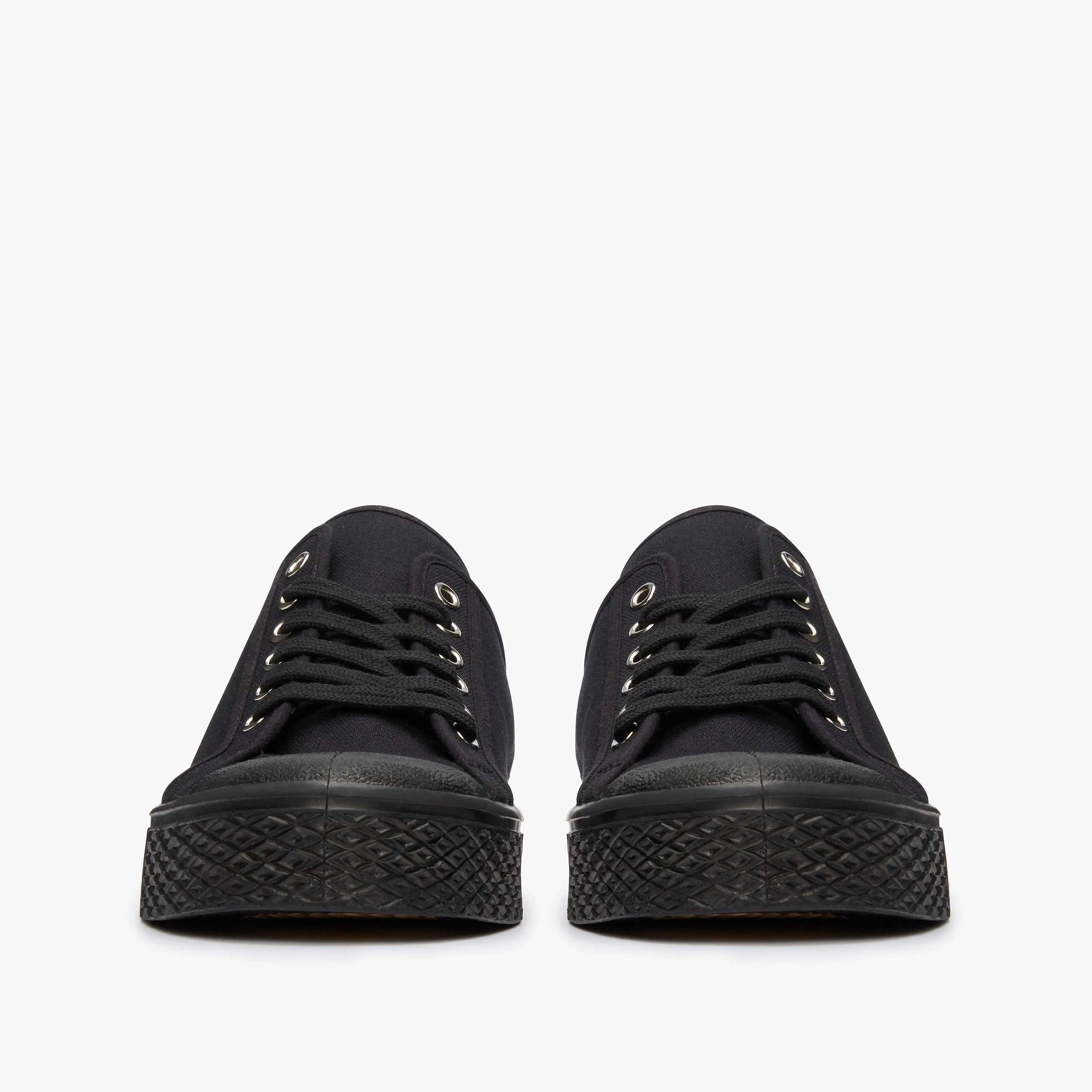 MILITARY LOW TOP - BLACK