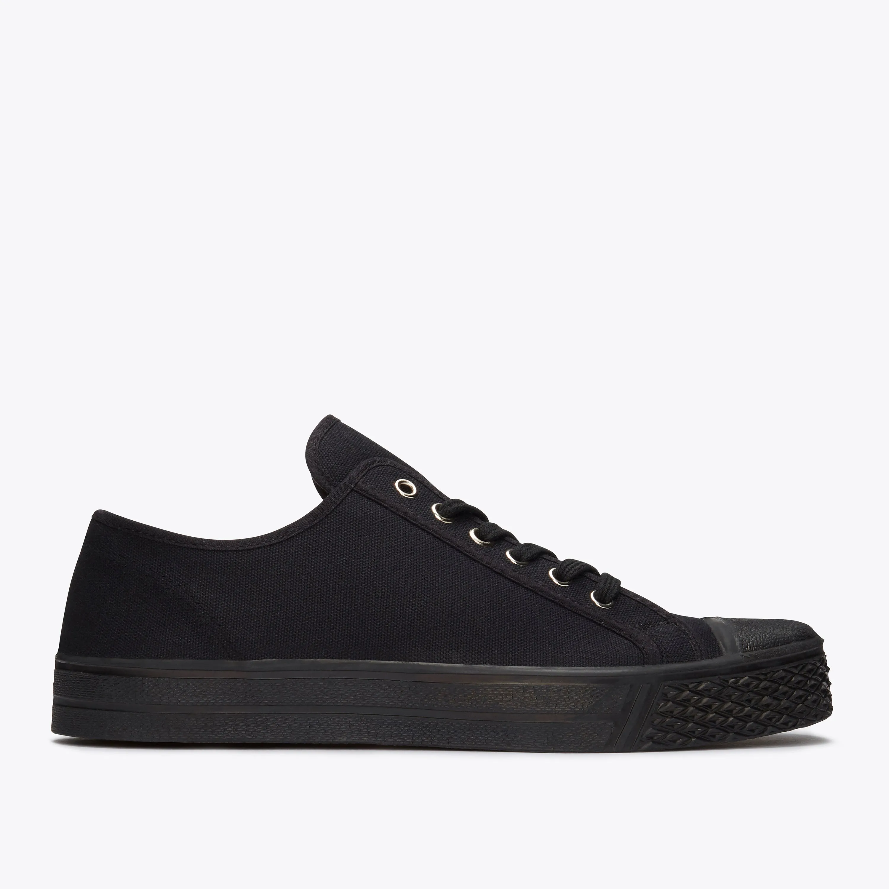 MILITARY LOW TOP - BLACK