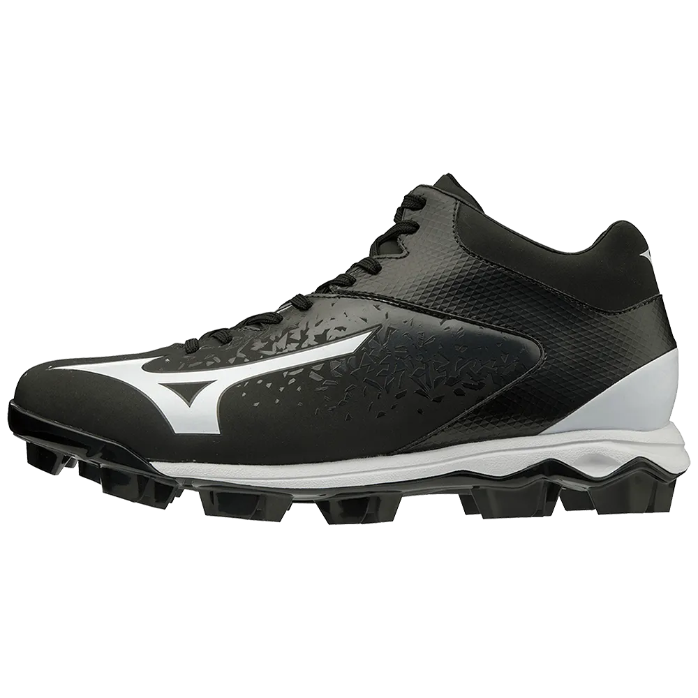 Mizuno Select Nine TPU Mid Men's Molded Baseball Cleat: 320585