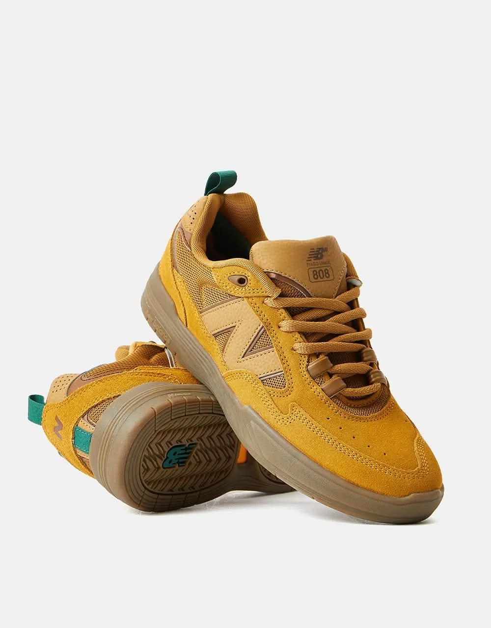 New Balance Numeric 808 Skate Shoes - Wheat/Gum