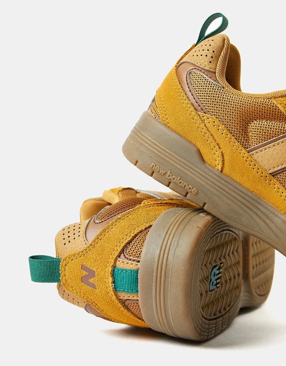 New Balance Numeric 808 Skate Shoes - Wheat/Gum