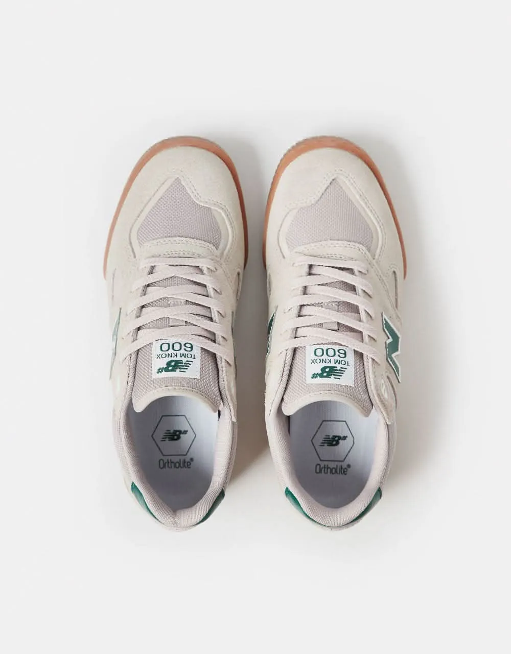 New Balance Numeric Tom Knox 600 Skate Shoes - Sea Salt/Gum