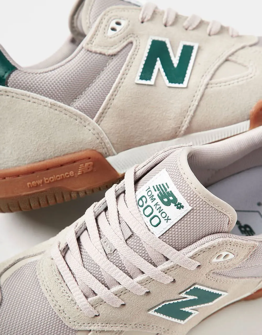 New Balance Numeric Tom Knox 600 Skate Shoes - Sea Salt/Gum