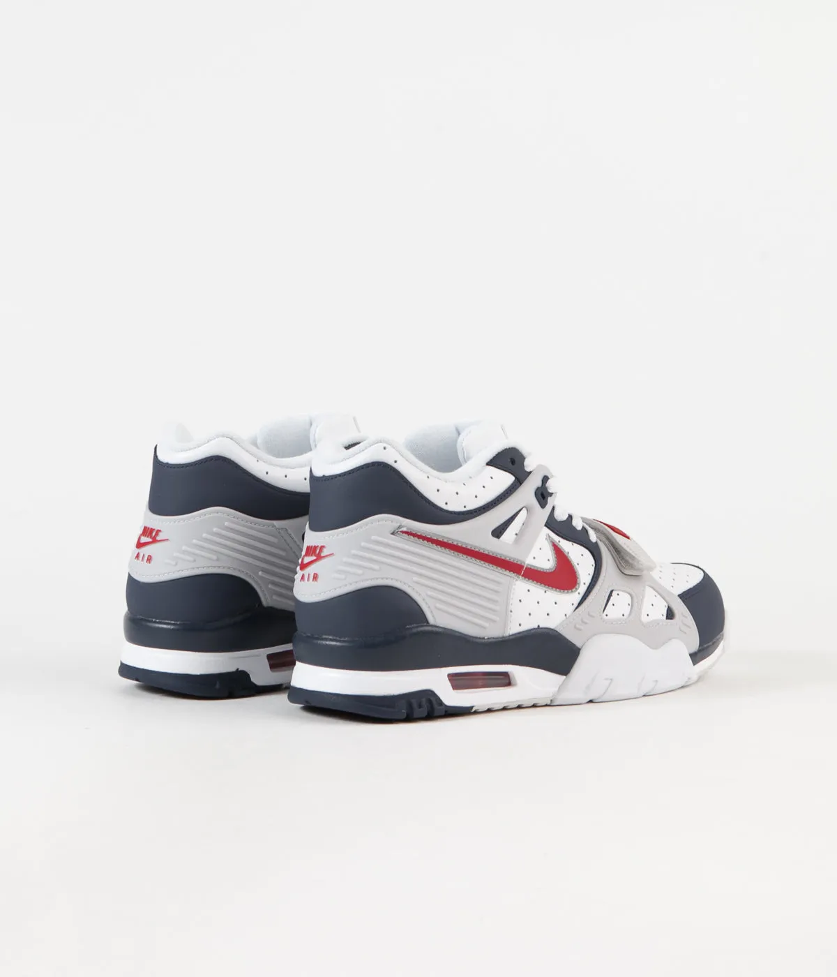 Nike Air Trainer 3 Shoes - Midnight Navy / University Red - White