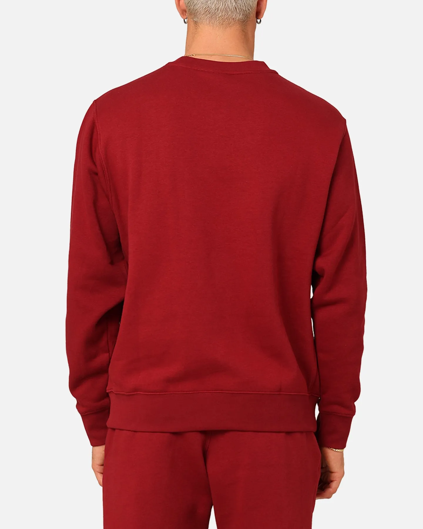 Nike Club Fleece Long-Sleeve Crewneck Team Red/Sail