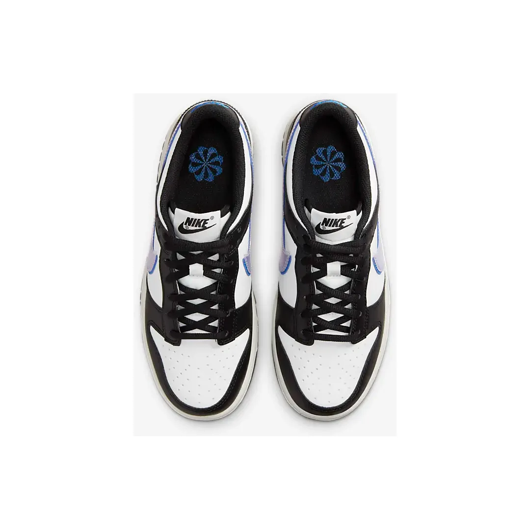 Nike Kid's Dunk Low Next Nature Shoes - Black / Hyper Royal / Summit White / Black