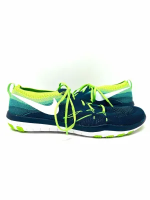 Nike Women's Blue/Green Lace-up ATHLETIC Size 12 Sneakers