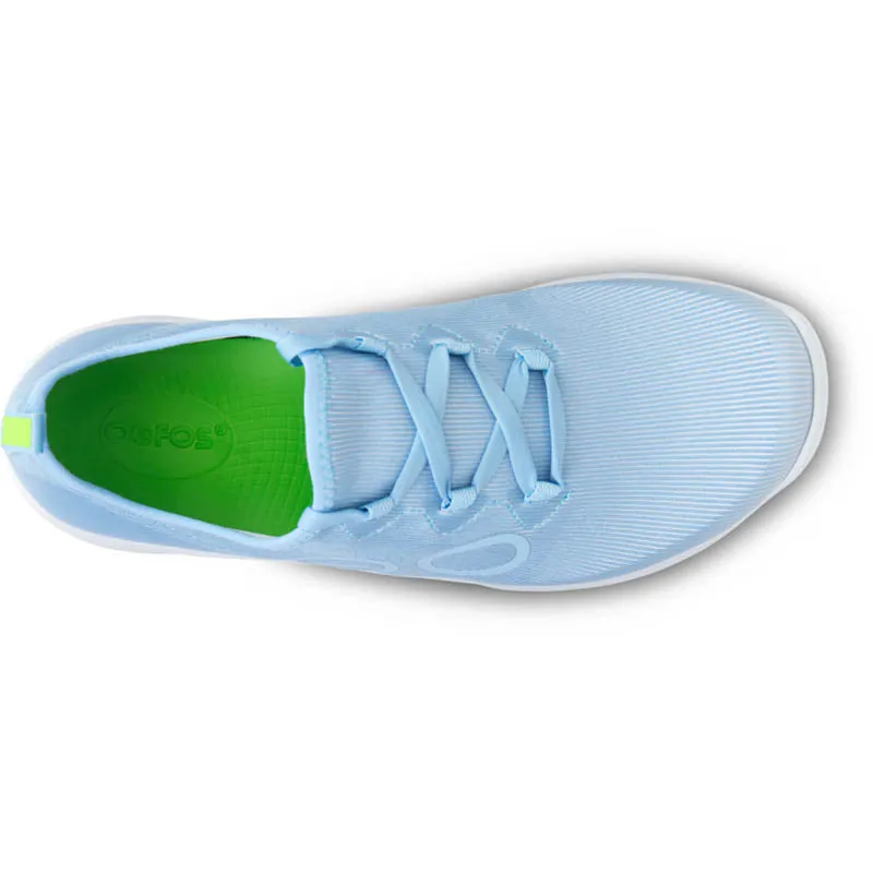 OOFOS Women's OOmg Sport Lace Shoe - Carolina Blue