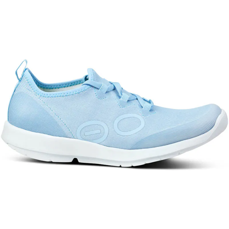 OOFOS Women's OOmg Sport Lace Shoe - Carolina Blue