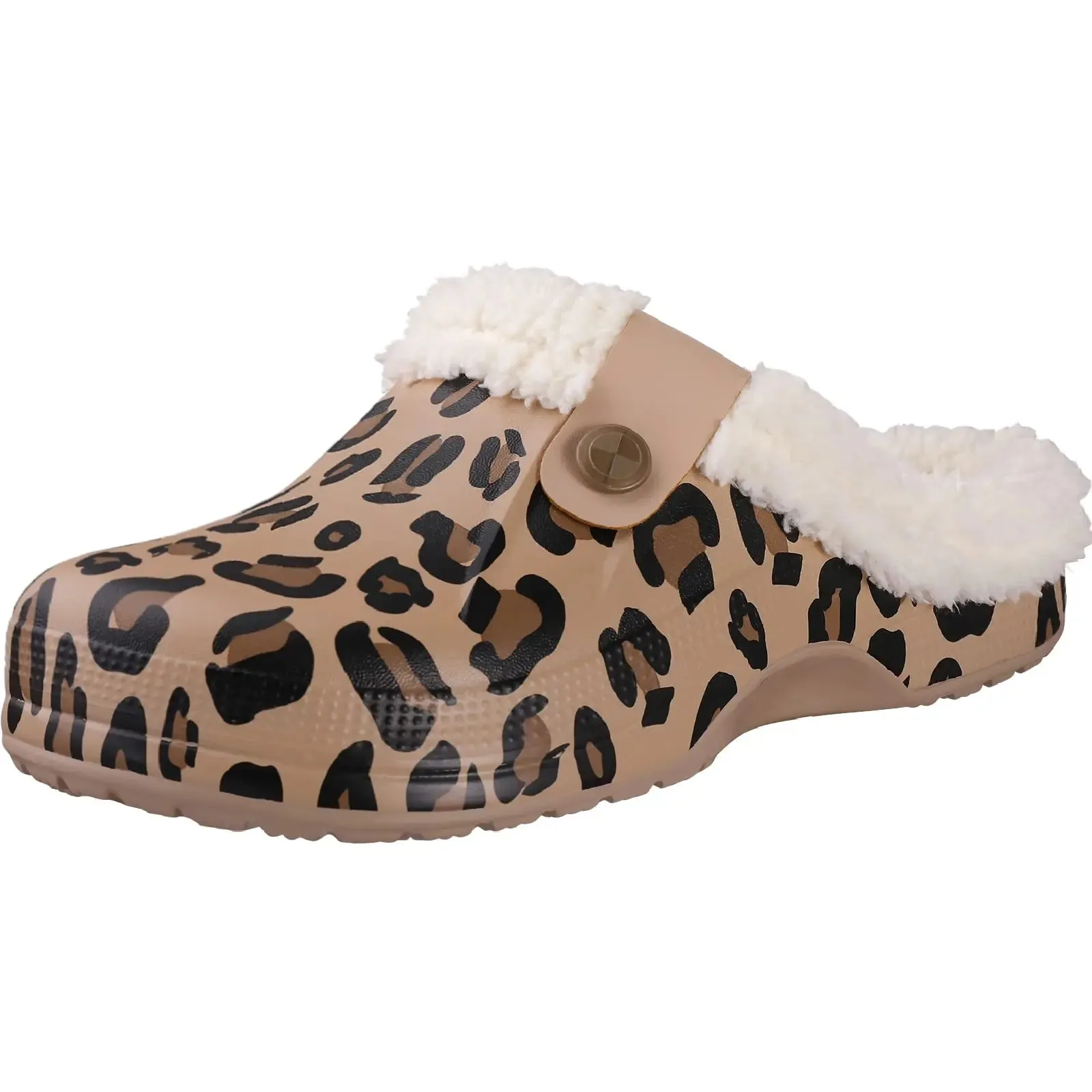 Pallene Fur Slippers For Women And Men Winter Soft Furry Non-slip Slippers Outdoor Waterproof Cozy Cotton Shoes For Home Slides