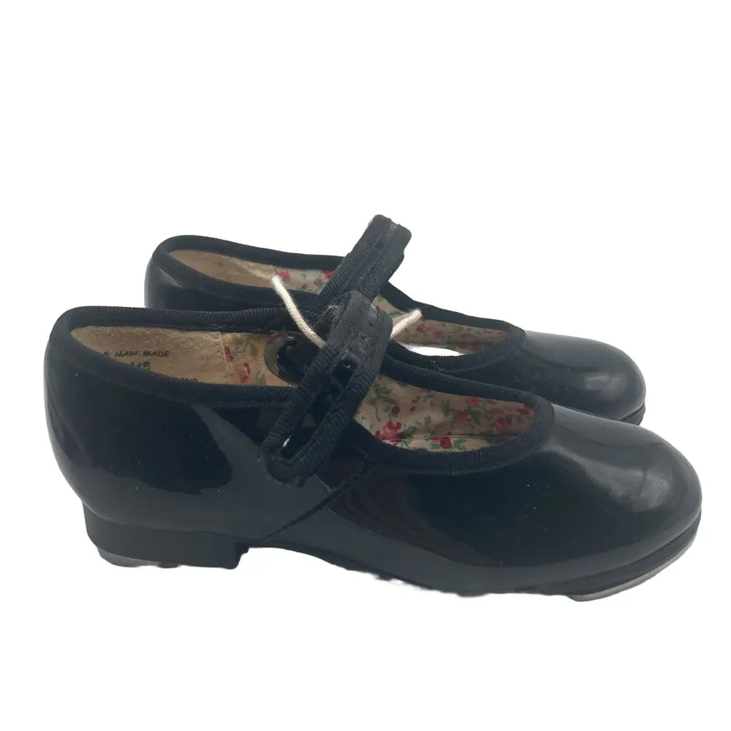 Patent Leather Velcro Tap Shoes