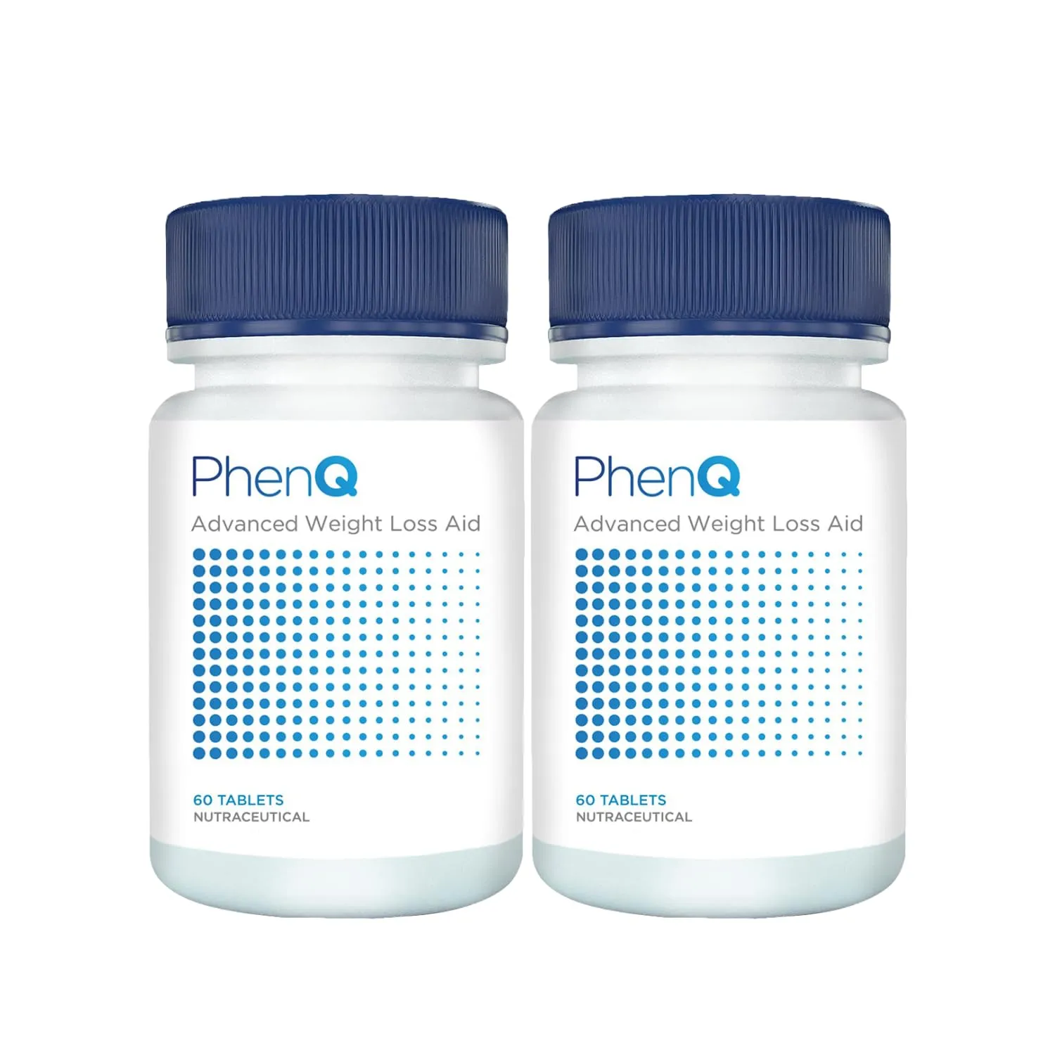 PhenQ Advanced Weight Loss Aid Supplements, Natural Fat Burner Tablet (500mg) for weight loss for Women & Men, Metabolism Booster to Burn Calories (60 Table Pack of 2)