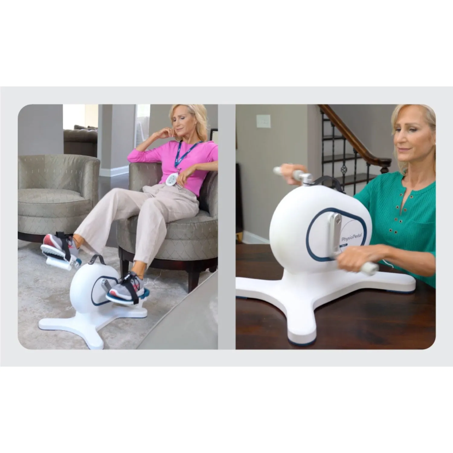 PhysioPedal® 2-in-1 Motorized Exerciser with Resistance Mode