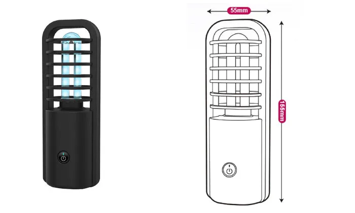 Portable UV Sterilizing Lamp