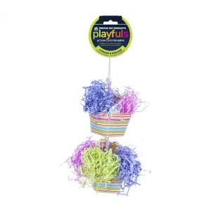 Prevue Pet Playfuls Baskets of Bounty Bird Toy