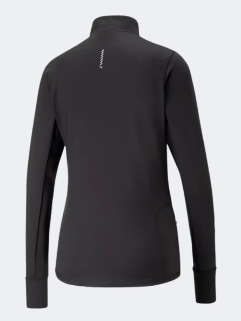 Puma Run Favorite Women Running Long Sleeve Black