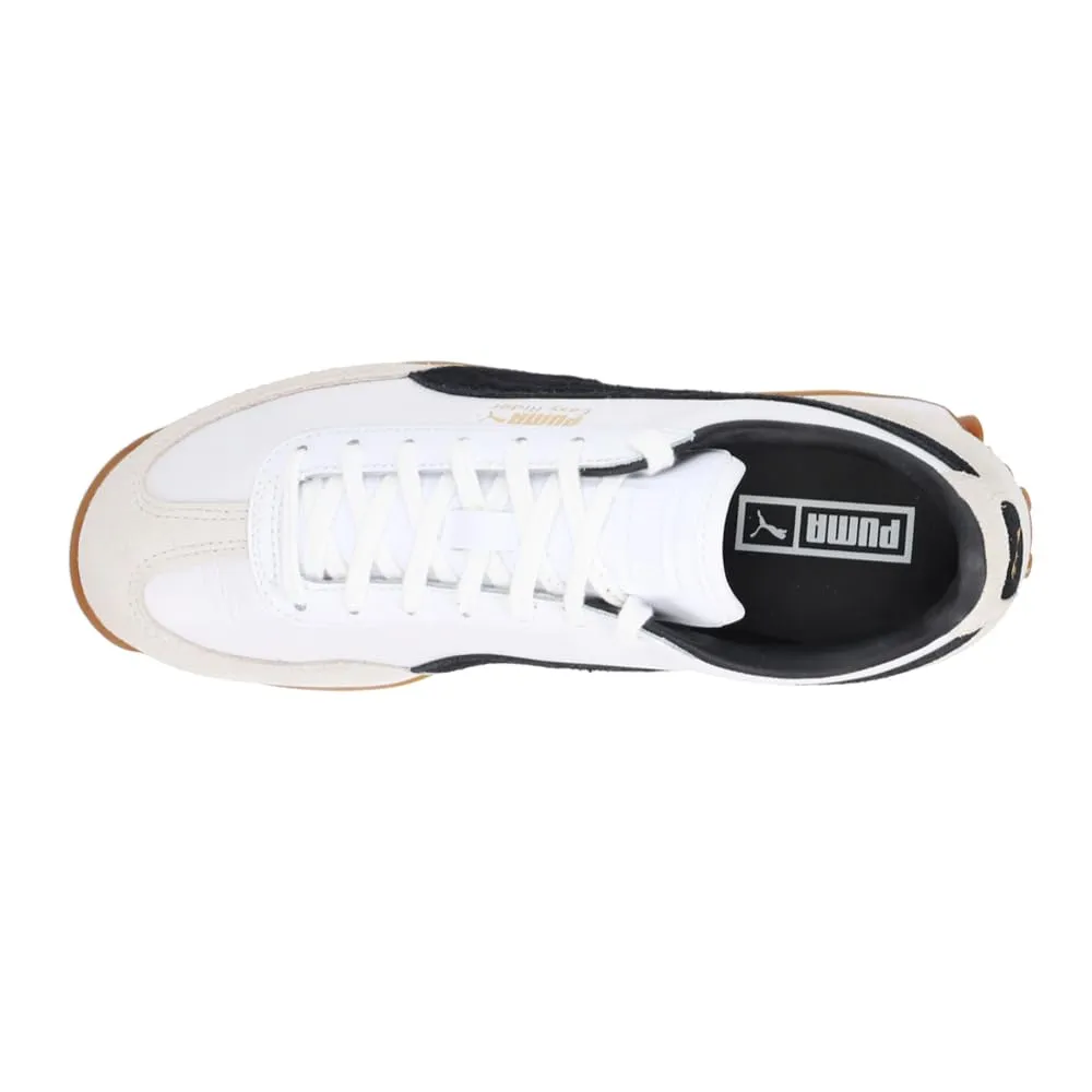 Puma Womens Easy Rider Mix Lace Up Sneakers Shoes Casual - White