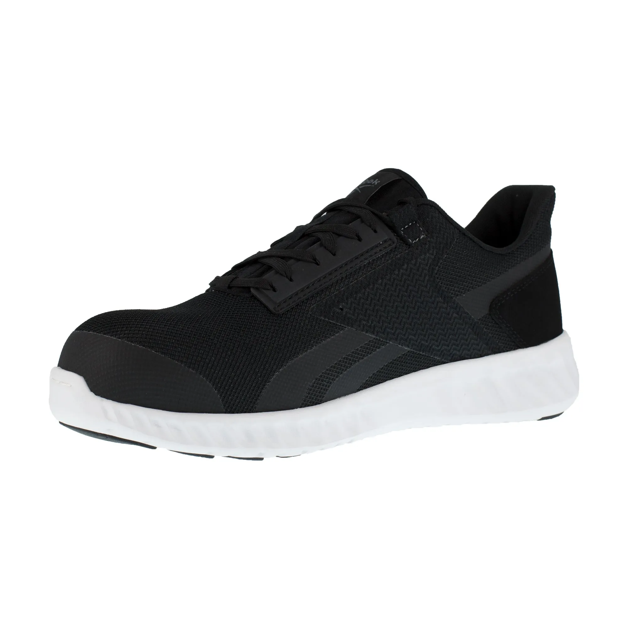 Reebok Mens Black/White Mesh Oxfords Sublite Legend Work CT