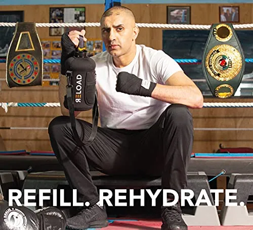 RELOAD Reusable Water Bottle for Gym & Fitness