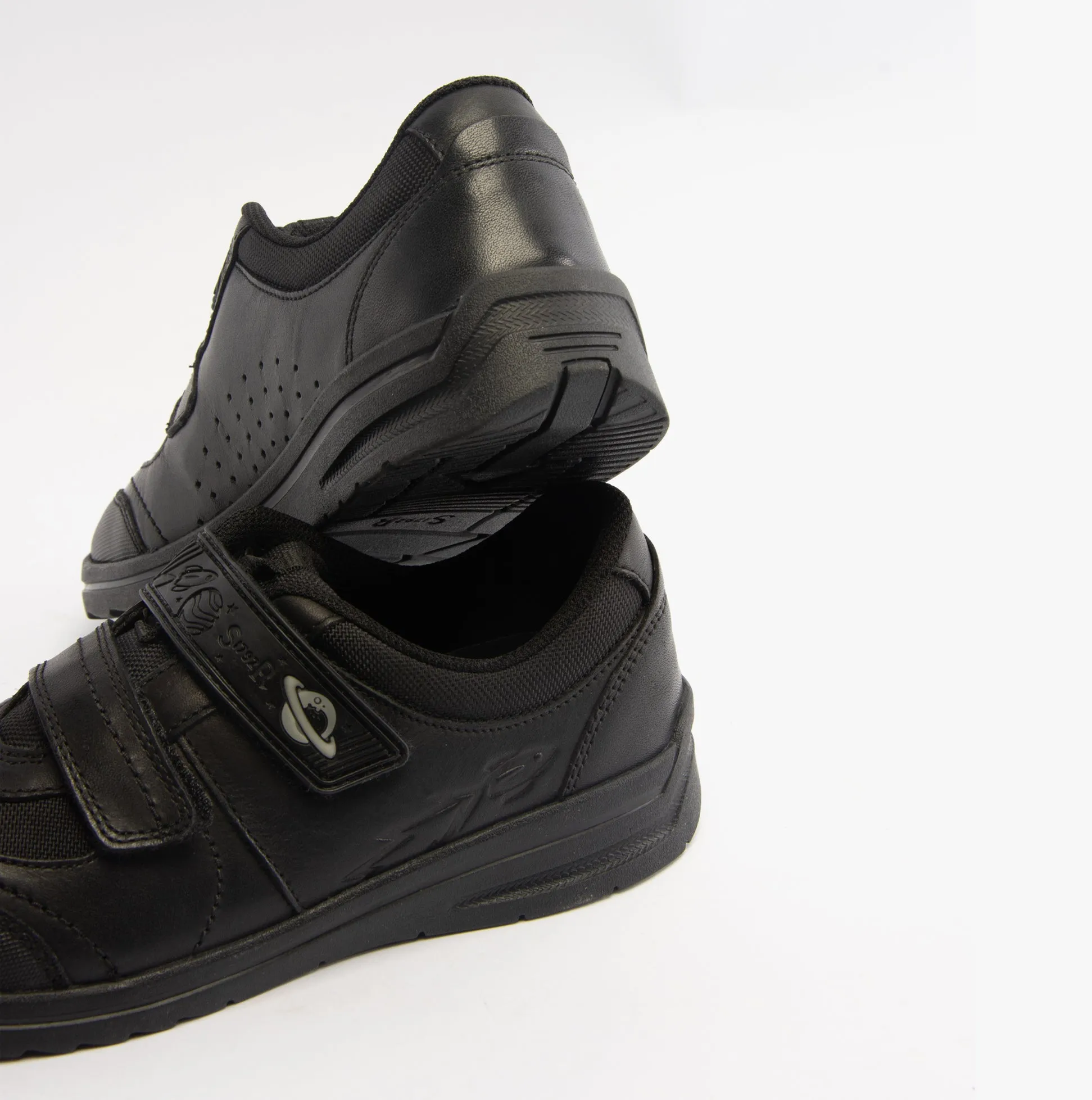 ROCKET Boys School Shoes Black