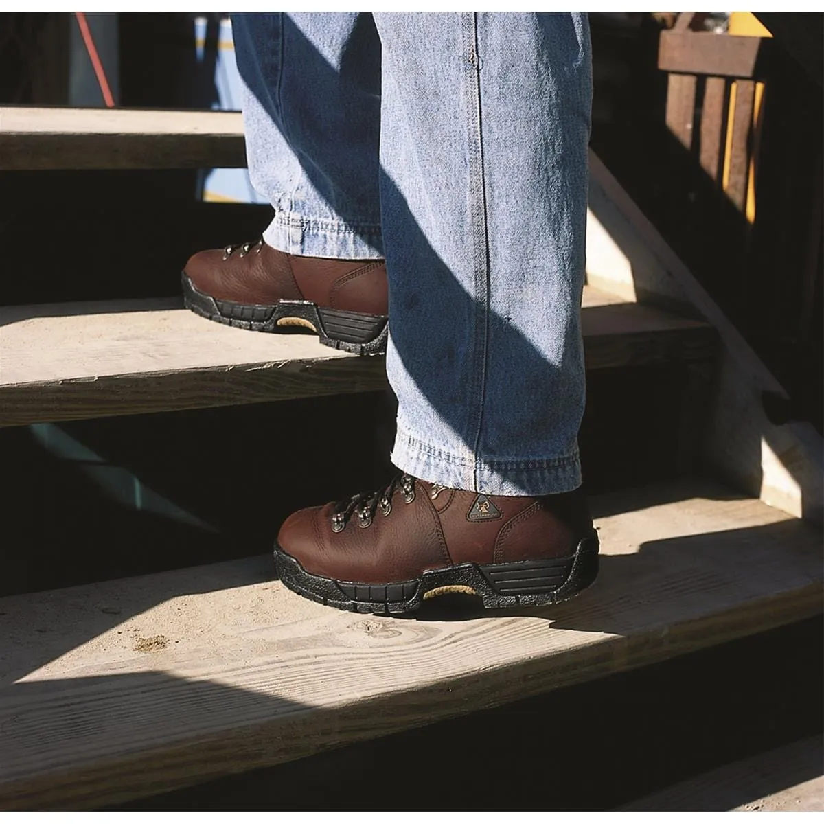 Rocky Mobilite Waterproof Plain Toe Work Boot