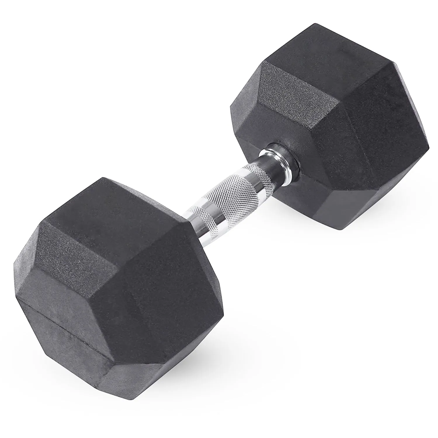 Rubber Encased Hex Dumbbell Hand Weight 2 x 20kg