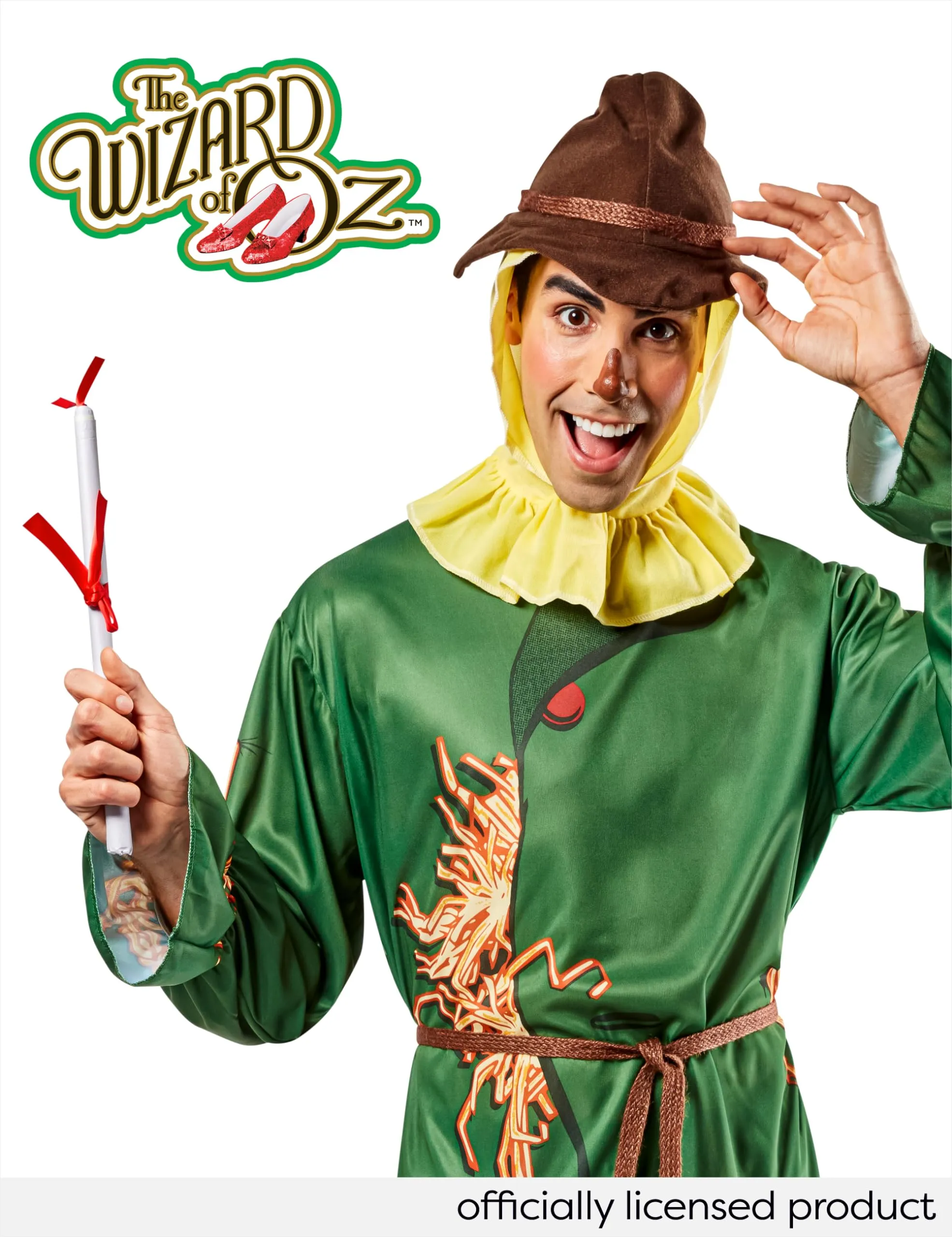 Rubie's mens Wizard of Oz Scarecrow Adult Sized Costumes, As Shown, One Size US