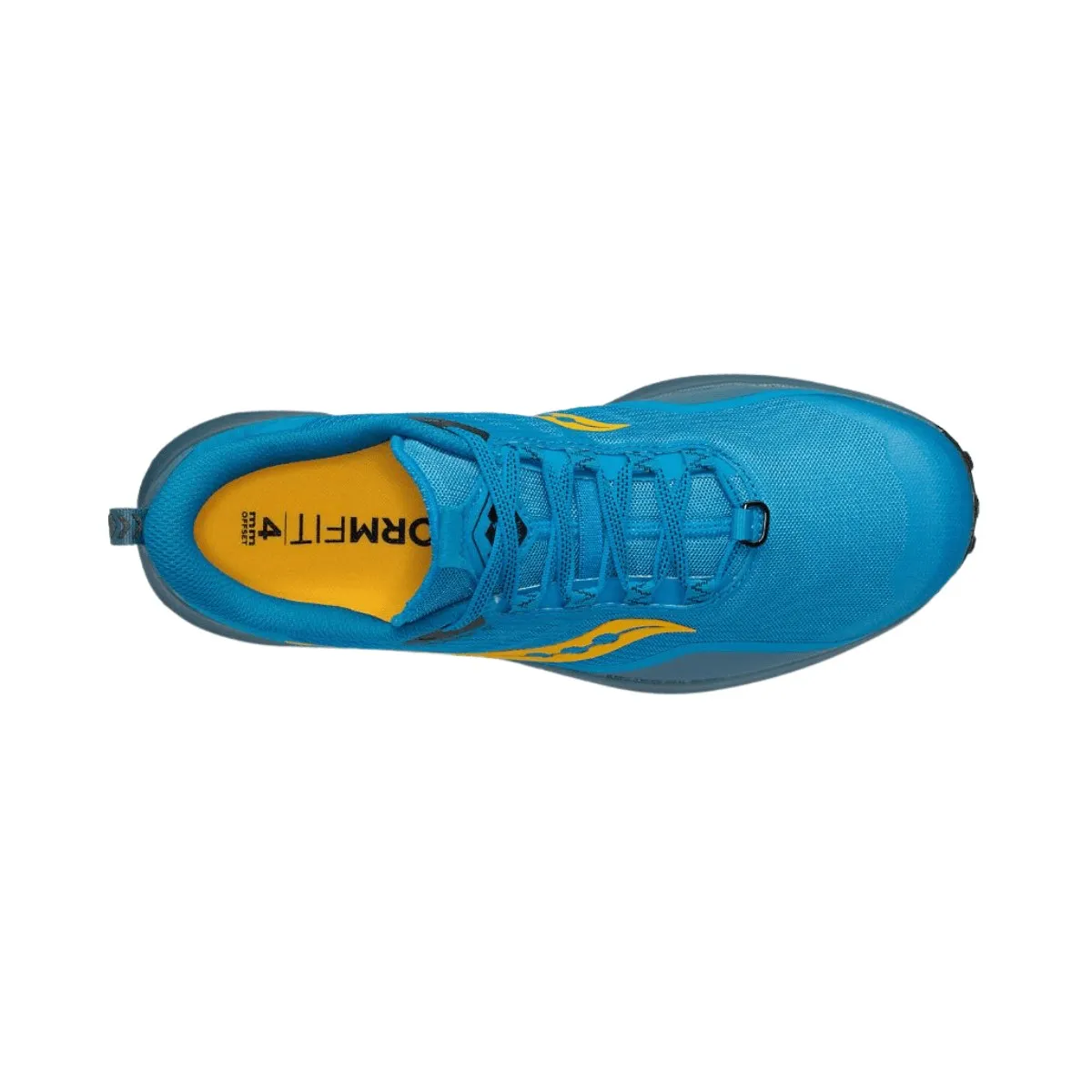 Saucony Peregrine 12 Blue Yellow Running Shoes