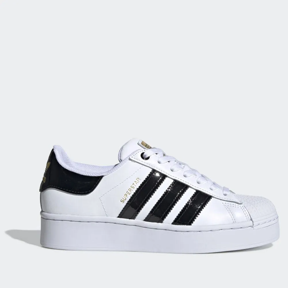 Scarpe Donna ADIDAS Sneakers linea Superstar Bold W colore Bianco e Nero