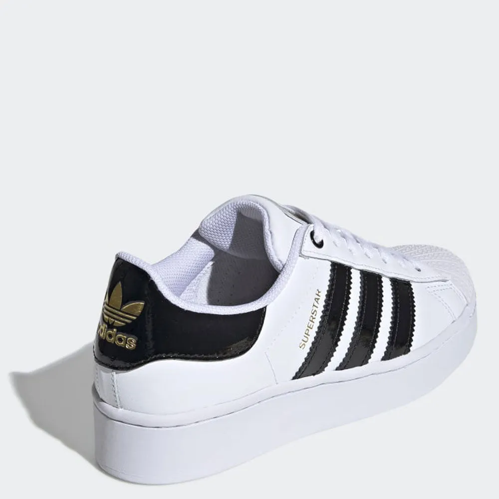 Scarpe Donna ADIDAS Sneakers linea Superstar Bold W colore Bianco e Nero