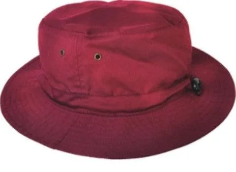 School Bucket Hat - Maroon