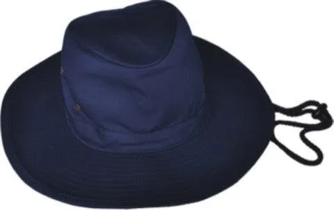 School Wide Brim Hat - Navy