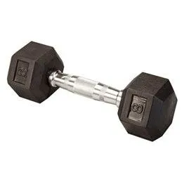 SFE 5-120lb Rubber Hex Dumbbells (New)