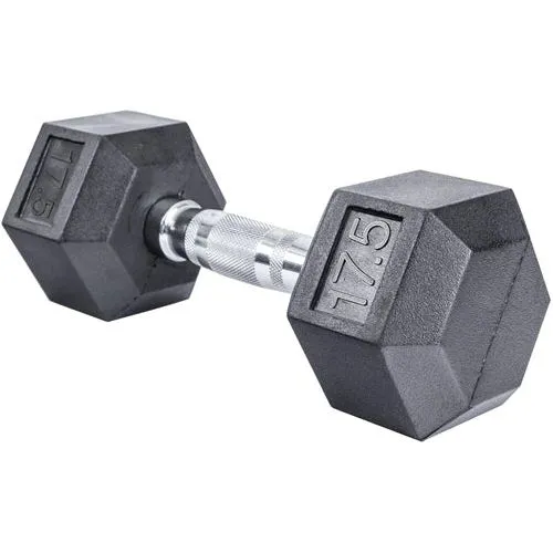 SFE 5-120lb Rubber Hex Dumbbells (New)