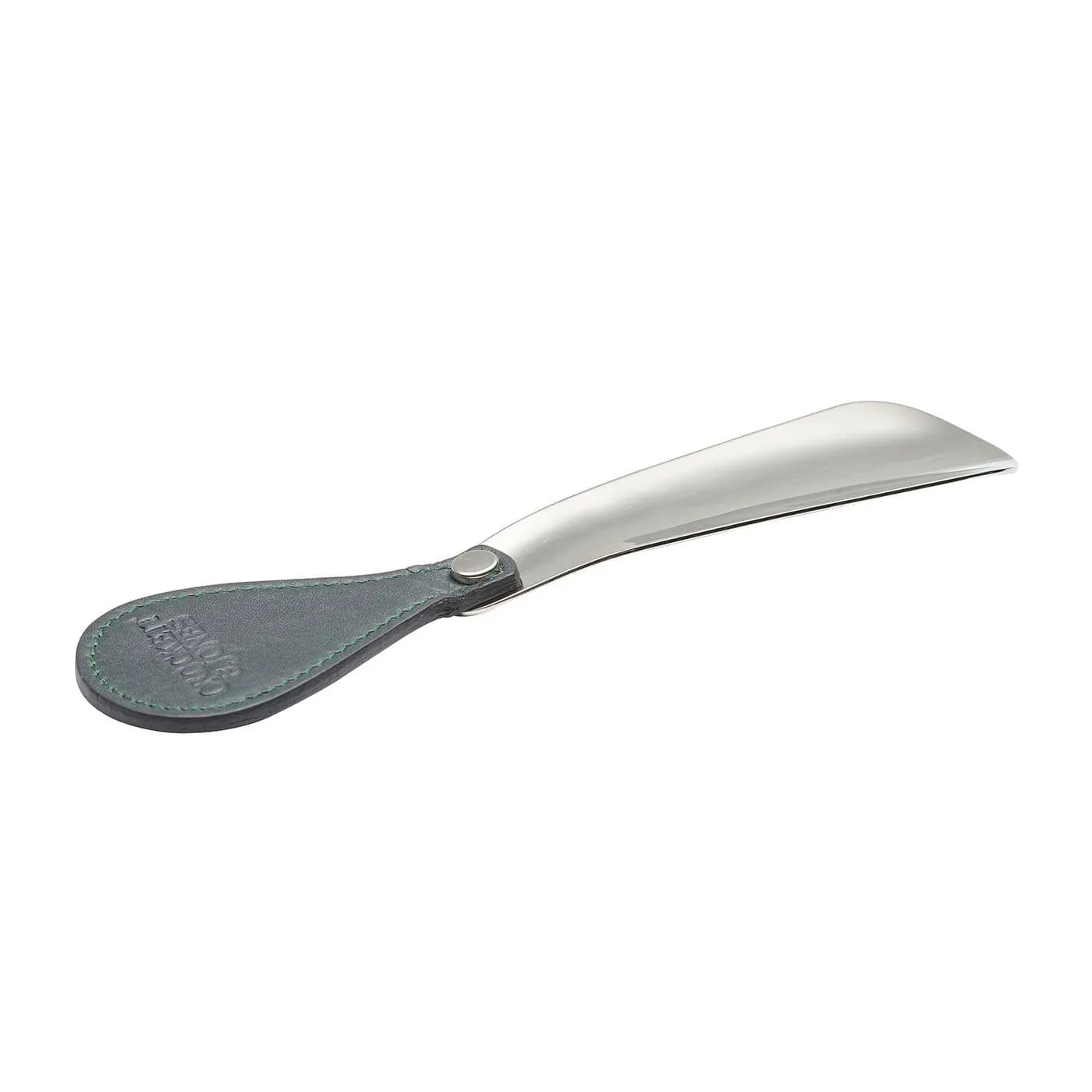 Shoe Horn Green Leather