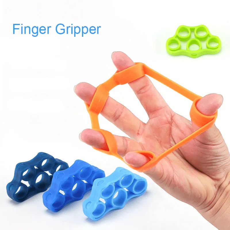 Silicone Hand Grip Strengthener for Hand and Finger Strength